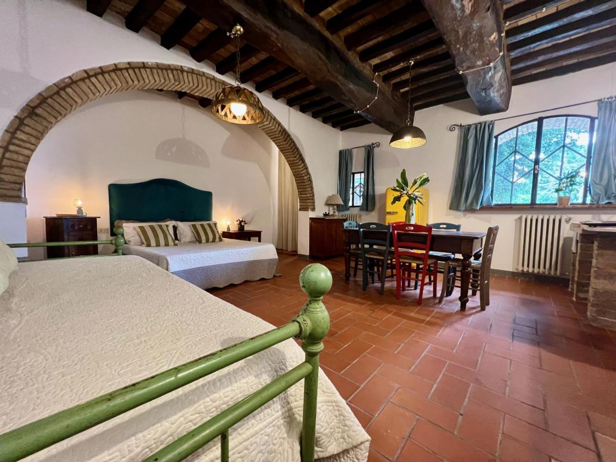 Le Fonti Di San Gimignano Lägenhet Exteriör bild